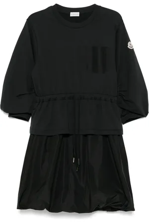 Moncler Kort kjole med logomærke