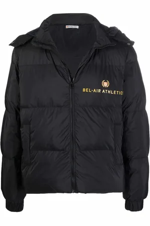 BEL-AIR ATHLETICS Dynejakke med lynlås og logo