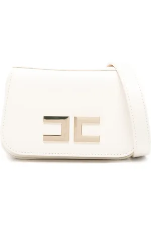 Elisabetta Franchi Bæltetaske med monogramplade