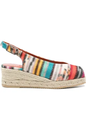 Missoni 45 mm espadriller med striber