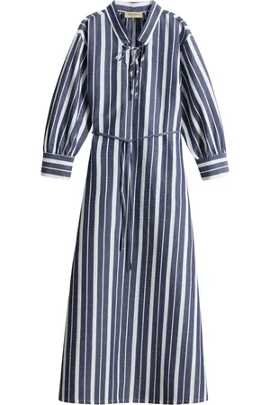 Woolrich Mellemlang stribet kjole