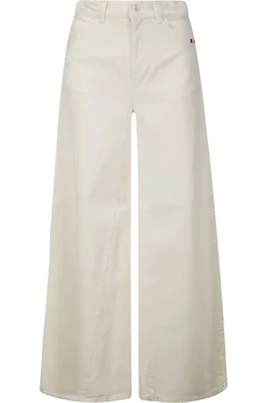AMISH Højtaljede jeans med brede ben
