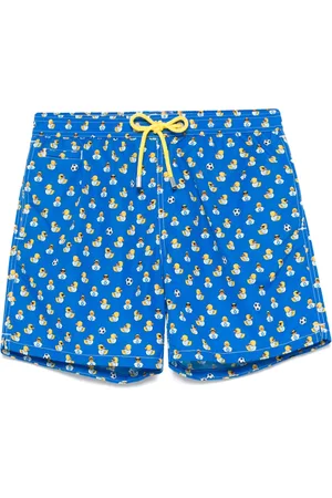 MC2 SAINT BARTH X S.S.C. Napoli Ducky Napoli badeshorts med Shades-tryk