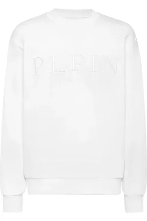 Philipp Plein Sweatshirt med præget logo