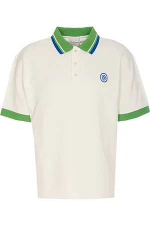 Drôle de Monsieur Polo med kontrastkrave