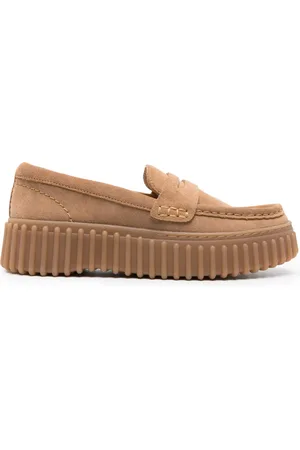 Clarks Torhill Penny loafers med plateausål
