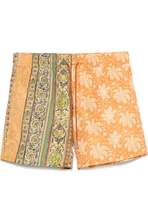 Etro Badeshorts med dobbelt mønster