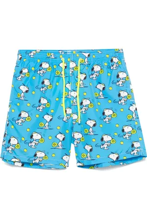 MC2 SAINT BARTH X Peanuts™ badeshorts med Snoopy Padel-tryk