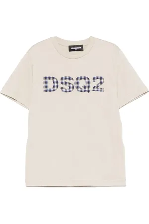 Dsquared2 T-shirt med logoapplikation