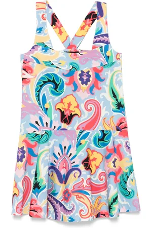 Etro Kort kjole med paisleytryk