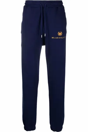 BEL-AIR ATHLETICS Joggingbukser med broderet våbenskjold-logo