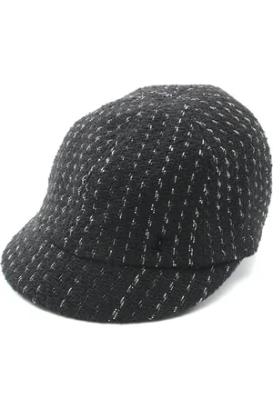 CHANEL Kasket i tweed fra 1986-1988