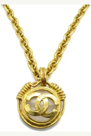 CHANEL Halskæde med CC-logovedhæng fra 1986-1988
