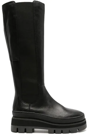 Clarks Orianna 2 Hi læderstøvler med kraftig sål