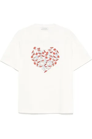 Lanvin T-shirt med blomstertryk