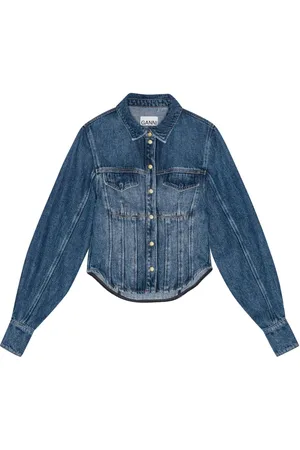 Ganni Denimskjorte