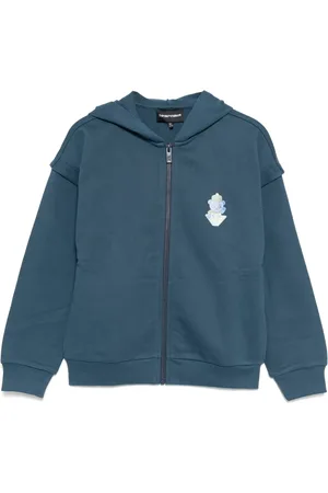 Emporio Armani Hættetrøje med grafisk tryk