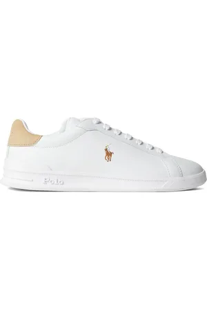Ralph Lauren Low-top sneakers i læder