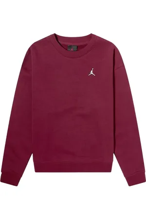 Jordan Brooklyn Cherrywood Red*/White sweatshirt