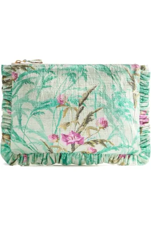 La DoubleJ Clutch-taske med blomstertryk