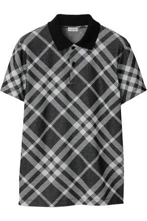 Burberry Polo med vintage-ternet detalje