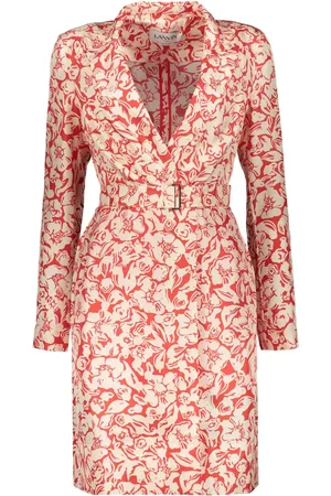 Lanvin Kort kjole med blomstertryk