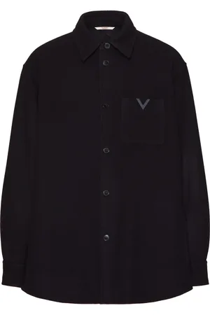 VALENTINO GARAVANI Skjortejakke med V-detalje
