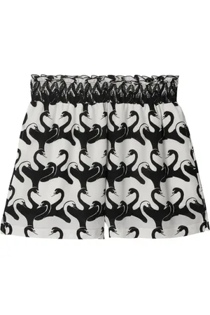 Burberry Shorts med svanetryk
