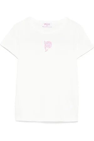 PUCCI Junior T-shirt med logotryk