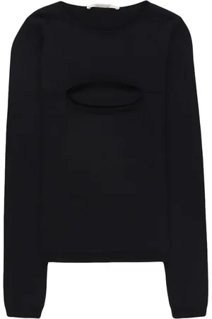 Stella McCartney Strikket top med cut out-detalje