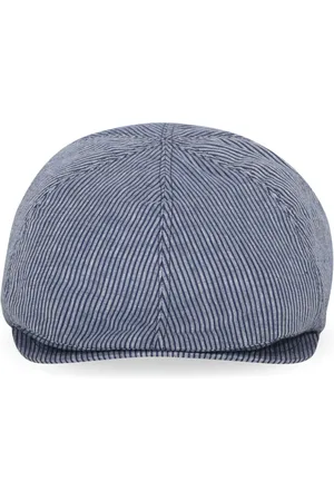 Emporio Armani Flad kasket i lærred
