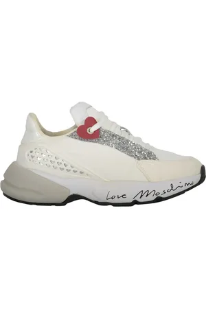 Moschino Sneakers med glimmerudsmykning