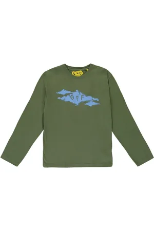 OFF-WHITE T-shirt med piletryk