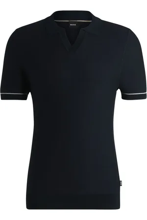 HUGO BOSS Polotrøje med V-hals
