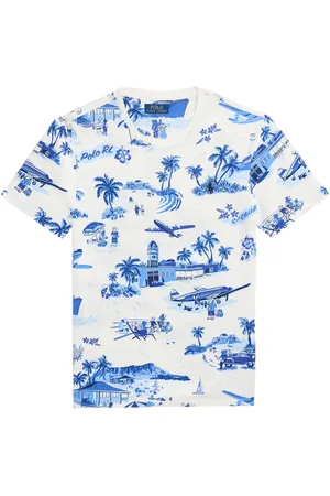 Ralph Lauren T-shirt med Holiday-tryk