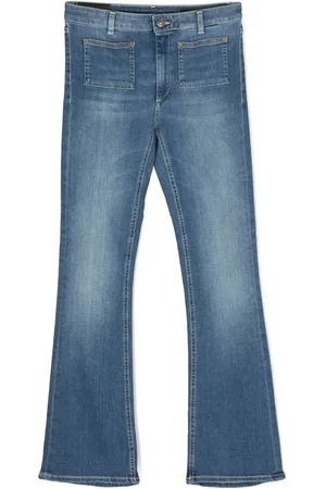 Dondup Lysvaskede jeans i strækbar bomuld