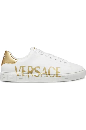 VERSACE Greca sneakers med logotryk og snøre