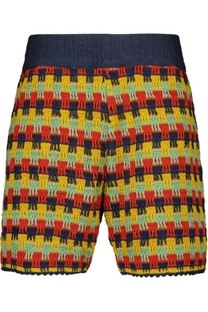 Baziszt Shorts i hæklet strik