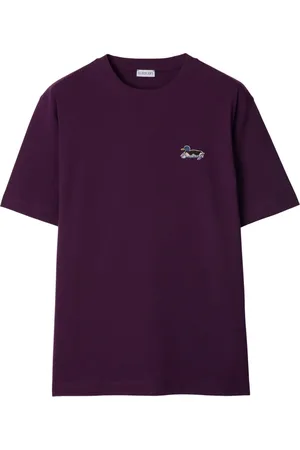 Burberry T-shirt med broderet logo