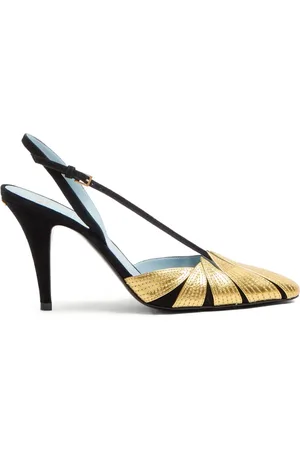 VALENTINO GARAVANI 90 mm Foliefoliage slingback-pumps