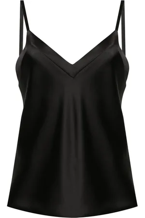 BLANCA Trachy satin-top