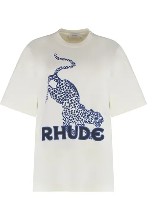Rhude T-shirt med logotryk