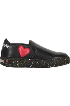 Moschino Sneakers med hjertedetalje