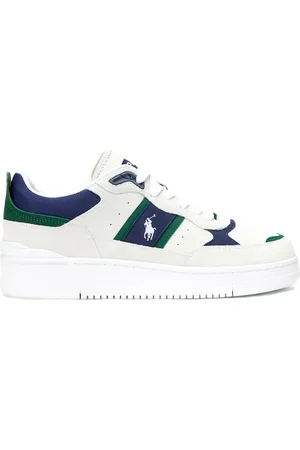 Ralph Lauren Low-top sneakers i læder