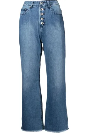 Michael Kors Cropped Selma jeans med høj talje