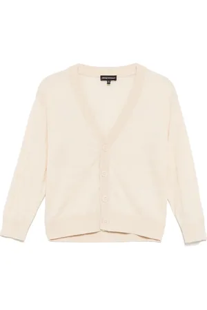 Emporio Armani Cardigan med logo-jacquard