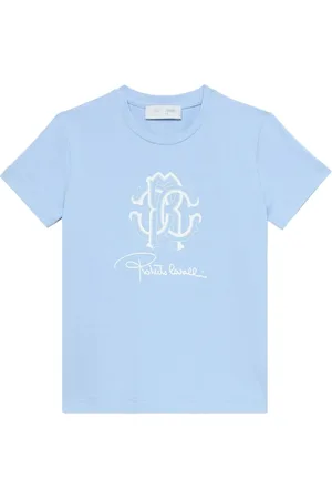 Roberto Cavalli T-shirt med logotryk