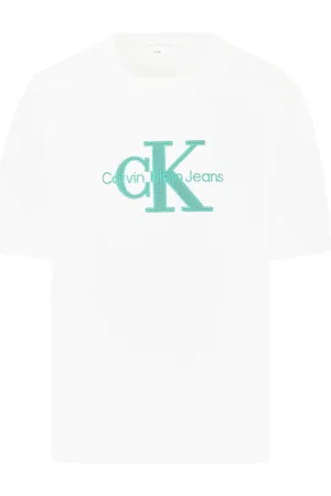 Calvin Klein T-shirt med logobroderi