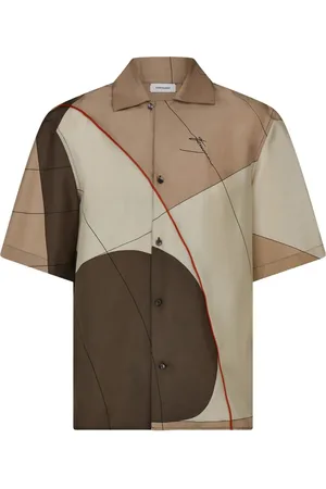 Salvatore Ferragamo Silkeskjorte med tryk
