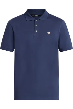 Karl Lagerfeld IKONIK polo med logo-broderi